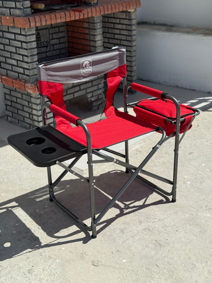 CHAISE PLIANTE LUX + TABLE + GLACIAIRE