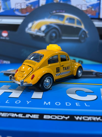 Voiture Taxi Miniature en Métal – Ultra Solide & Réaliste سيارة تاكسي مصغّرة من المعدن – قوية جداً وغير قابلة للكسر