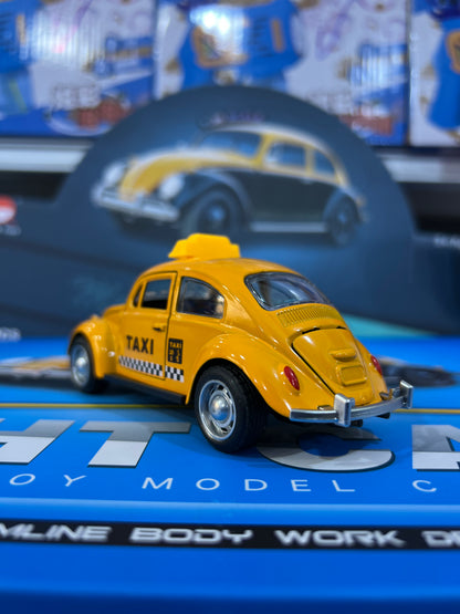 Voiture Taxi Miniature en Métal – Ultra Solide & Réaliste سيارة تاكسي مصغّرة من المعدن – قوية جداً وغير قابلة للكسر