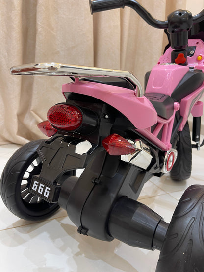🏍️ دراجة ثلاثية للأطفال بتصميم دراجة نارية 🏍️