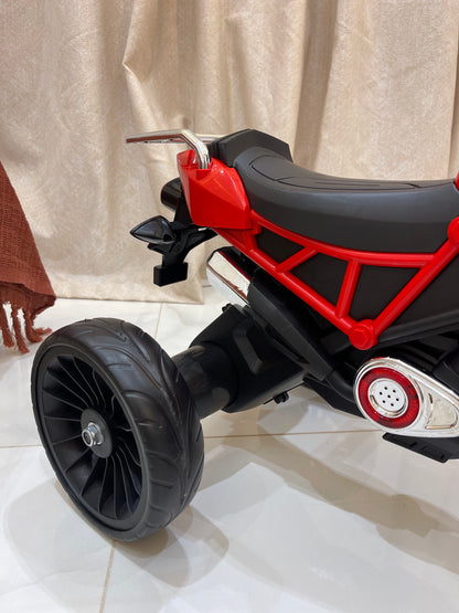 🏍️ دراجة ثلاثية للأطفال بتصميم دراجة نارية 🏍️
