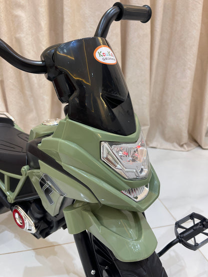 🏍️ دراجة ثلاثية للأطفال بتصميم دراجة نارية 🏍️