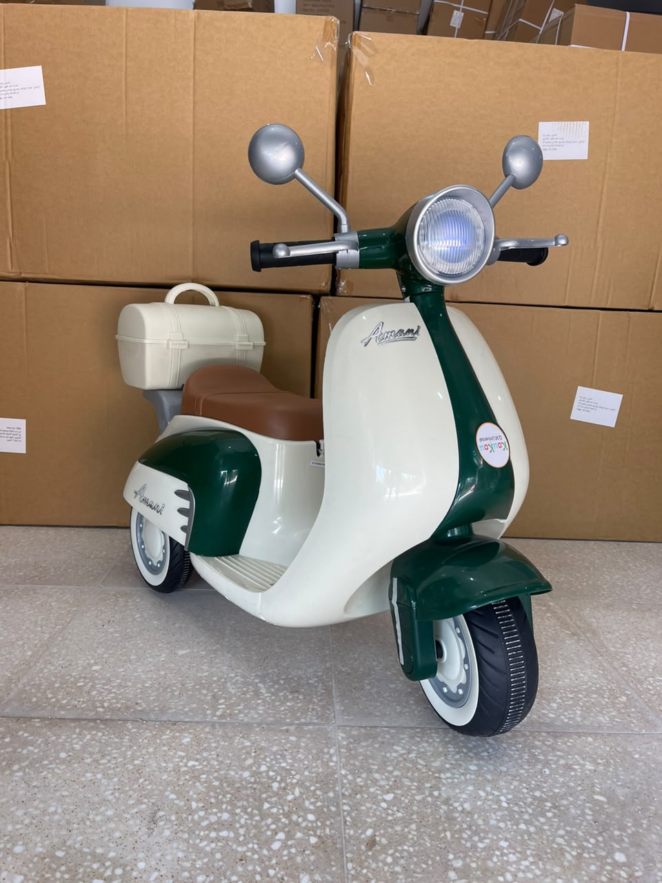 🏍️ Moto Électrique Enfant avec Télécommande  سكوتر كهربائي للأطفال مع جهاز تحكم عن بعد