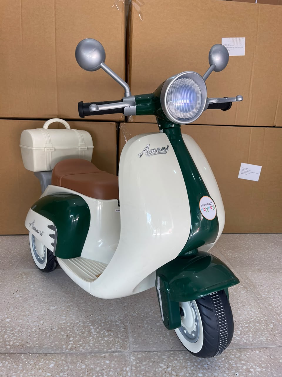 🏍️ Moto Électrique Enfant avec Télécommande  سكوتر كهربائي للأطفال مع جهاز تحكم عن بعد