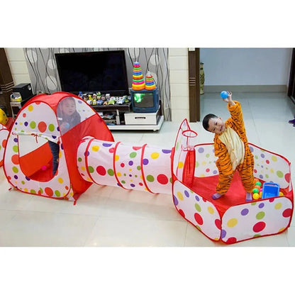 🏰✨ خيمة ألعاب 3 في 1 للأطفال 🎈👧👦